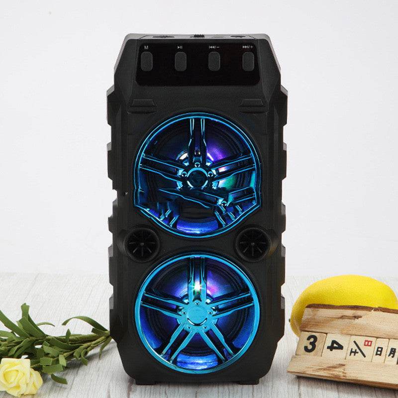 Wireless Bluetooth Speaker Dual Speakers Outdoor Portable Loud Speaker - ProTrendyz
