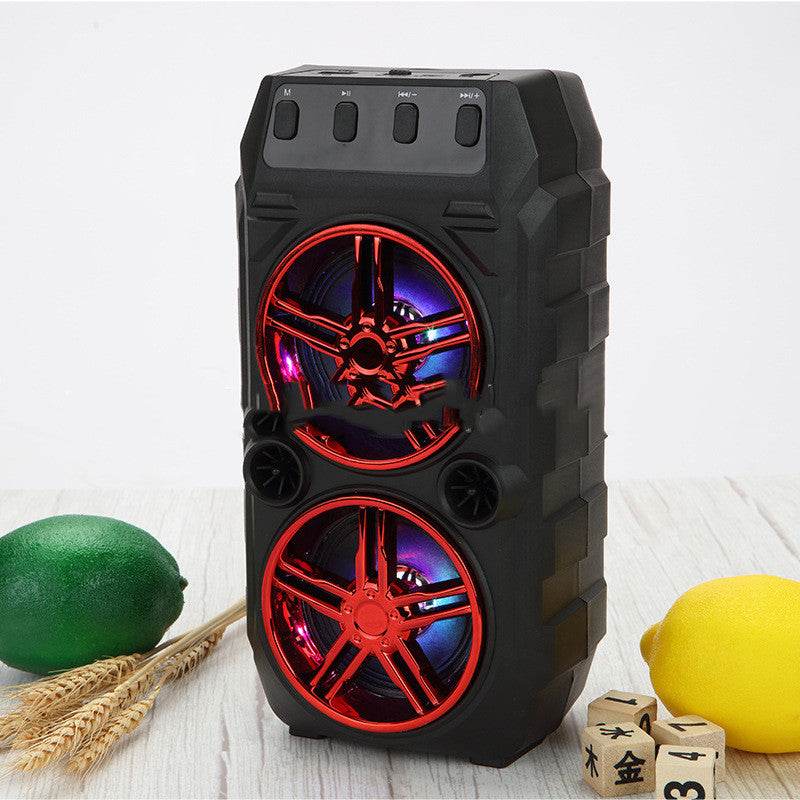 Wireless Bluetooth Speaker Dual Speakers Outdoor Portable Loud Speaker - ProTrendyz
