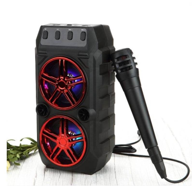 Wireless Bluetooth Speaker Dual Speakers Outdoor Portable Loud Speaker - ProTrendyz