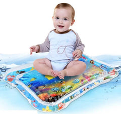 Baby Inflatable Water Mat, Infants Summer Beach Water Mat Patted Pad Water Cushion For Infants Toddlers Summer Activity Play Toys Baby Pillows - ProTrendyz