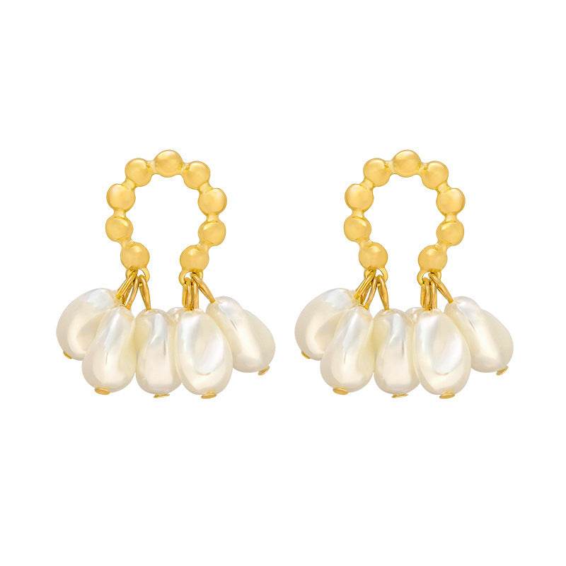 Female Baroque Pearl Earrings - ProTrendyz