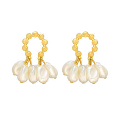 Female Baroque Pearl Earrings - ProTrendyz