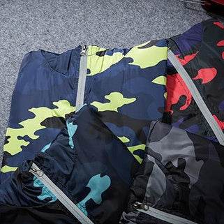 Covrlge Men Jacket Fashion Spring Men Brand Camouflage Jackets Casual Mens Coat Men's Hooded Luminous Zipper Coats MWJ011 - ProTrendyz