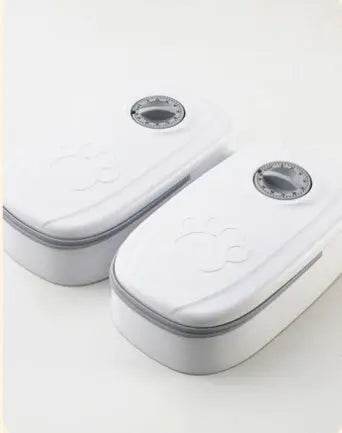 Automatic Pet Feeder Smart Food Dispenser For Cats Dogs Timer Stainless Steel Bowl Auto Dog Cat Pet Feeding Pets Supplies - ProTrendyz