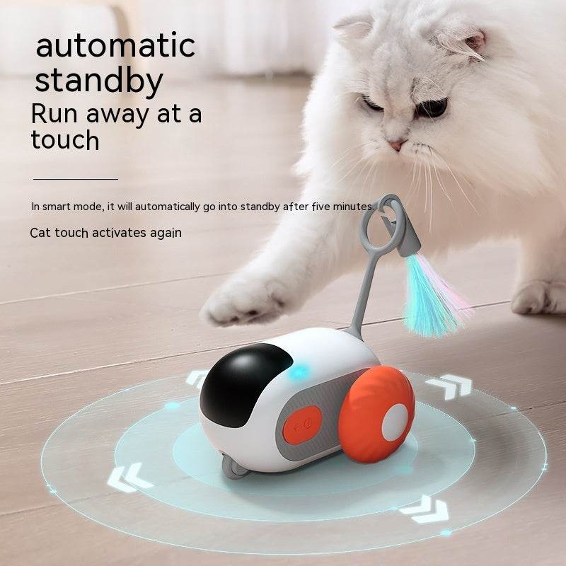 Remote Control Interactive Cat Car Toy USB Charging Chasing Automatic Self-moving Remote Smart Control Car Interactive Cat Toy Pet Products - ProTrendyz