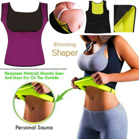 Women Neoprene Shaperwear Waist Traine Push Up Vest Tummy Belly Girdle Body Shaper Waist Cincher Corset - ProTrendyz