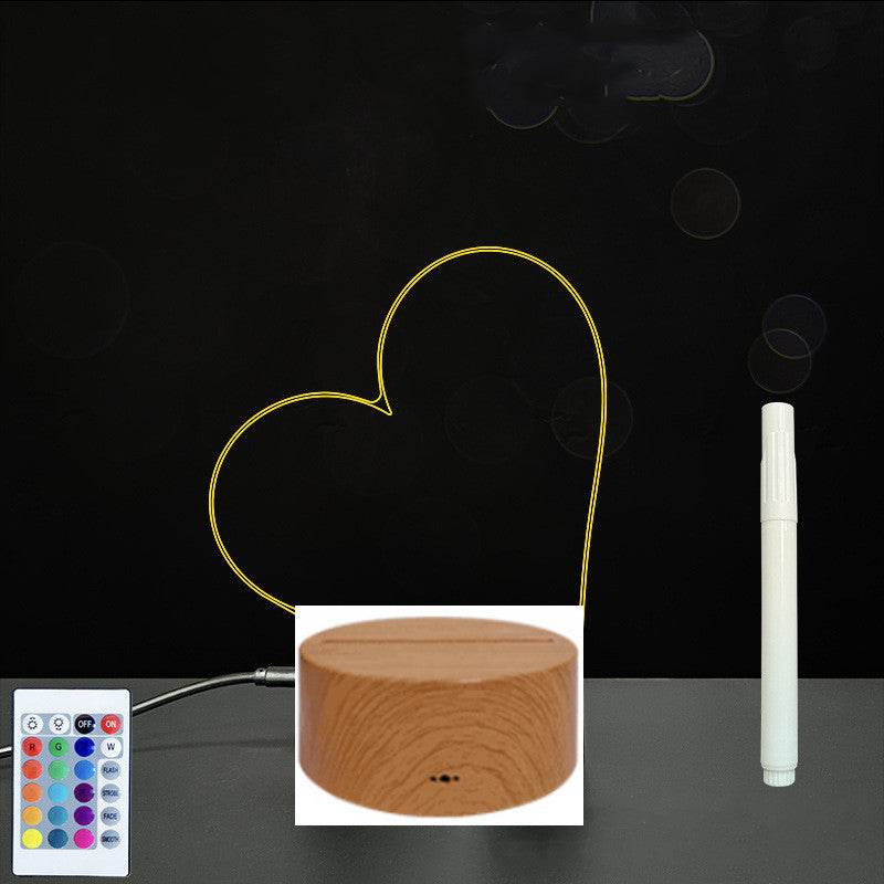 3D Acrylic Board Handwriting Message Board LED Light - ProTrendyz