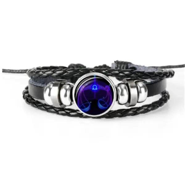 Zodiac Constellation Bracelet Braided Design Bracelet For Men Women Kids - ProTrendyz