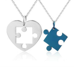 Love Pendant Necklace Couple Jewelry - ProTrendyz