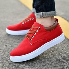 Breathable mens casual canvas sport shoes - ProTrendyz