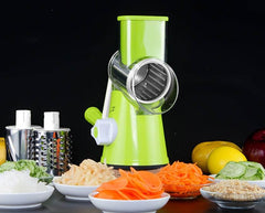 Manual Kitchen Accessories Multifunctional Round Mandoline Potato Slicer Vegetable Cutter Slicer Cheese Kitchen Gadgets - ProTrendyz