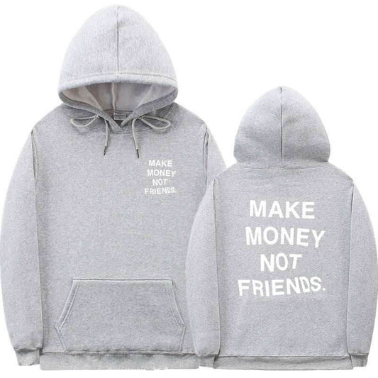 Letter printed Hoodie men's and women's fleece hoodies - ProTrendyz