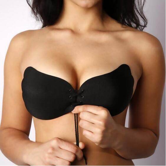 Large Size Strapless Bra Adhesive Sticky Push Up Bras For Women Rabbit Brassiere Lingerie Invisible Women Hot - ProTrendyz
