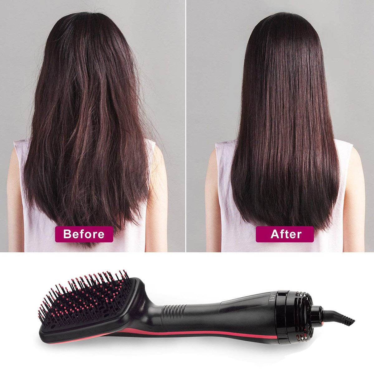 Electric Hair Dryer Comb 2 In 1 - ProTrendyz