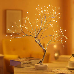 Tree Light Touch Switch Pearl Star Night Light - ProTrendyz