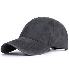 Washed Baseball Caps For Men And Women Outdoor Distressed Sun Hats Simple Caps - ProTrendyz