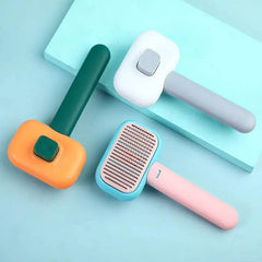 New Pet Cat Dog Hair Brush Hair Massage Comb Open-Knot Brush Grooming Cleaning Tool Stainless Steel Comb - ProTrendyz