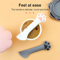 Multifunction Pet Canned Spoon Jar Opener Puppy Feeding Mixing Wet Dry Scoop Cat Dog Accessories Feeder Shovel Pets Tableware Multifunction Pet Canned Spoon Jar Opener Puppy - ProTrendyz
