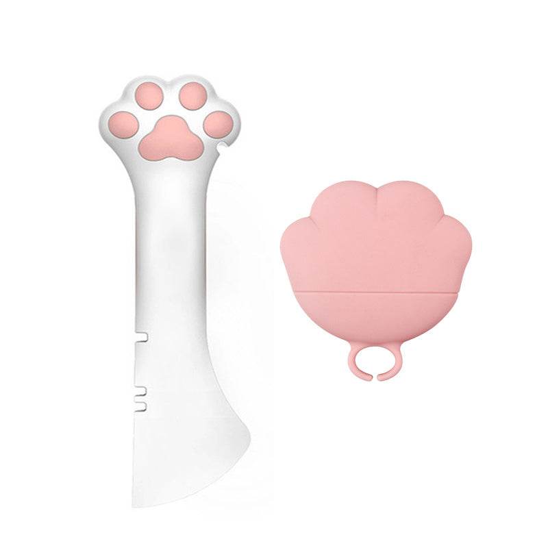 Multifunction Pet Canned Spoon Jar Opener Puppy Feeding Mixing Wet Dry Scoop Cat Dog Accessories Feeder Shovel Pets Tableware Multifunction Pet Canned Spoon Jar Opener Puppy - ProTrendyz