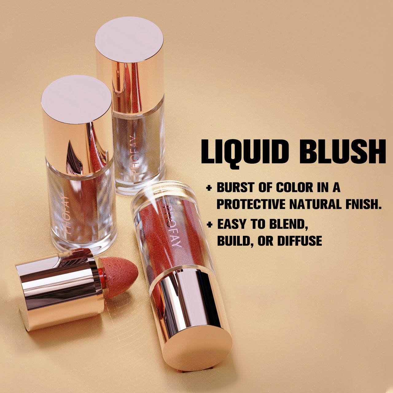 PHOFAY Mousse Liquid Blush - ProTrendyz