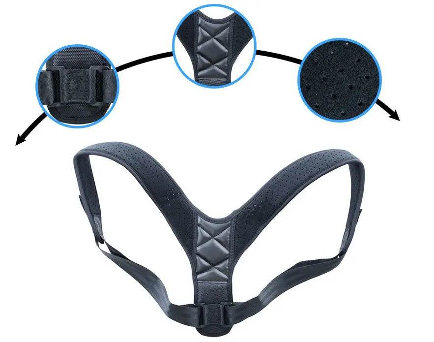 Medical Clavicle Posture Corrector Lower Back Correction Belt For Children Adults US - ProTrendyz