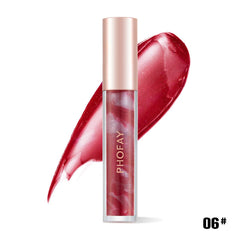 PHOFAY Rose Blooming Hydrating Lip Gloss - ProTrendyz
