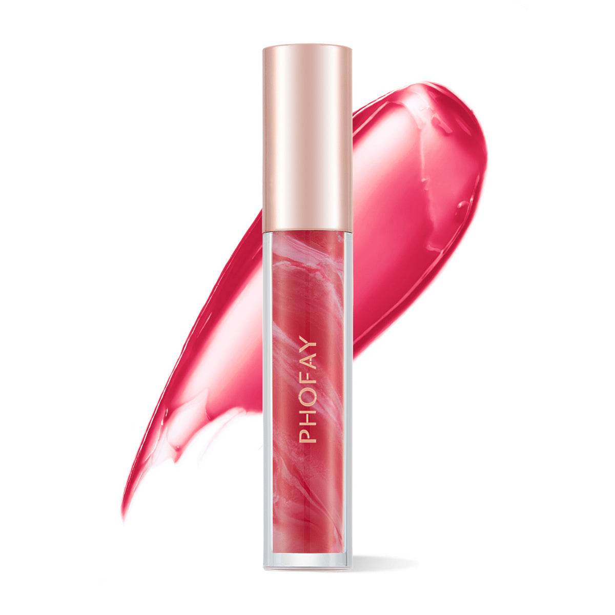 PHOFAY Rose Blooming Hydrating Lip Gloss - ProTrendyz