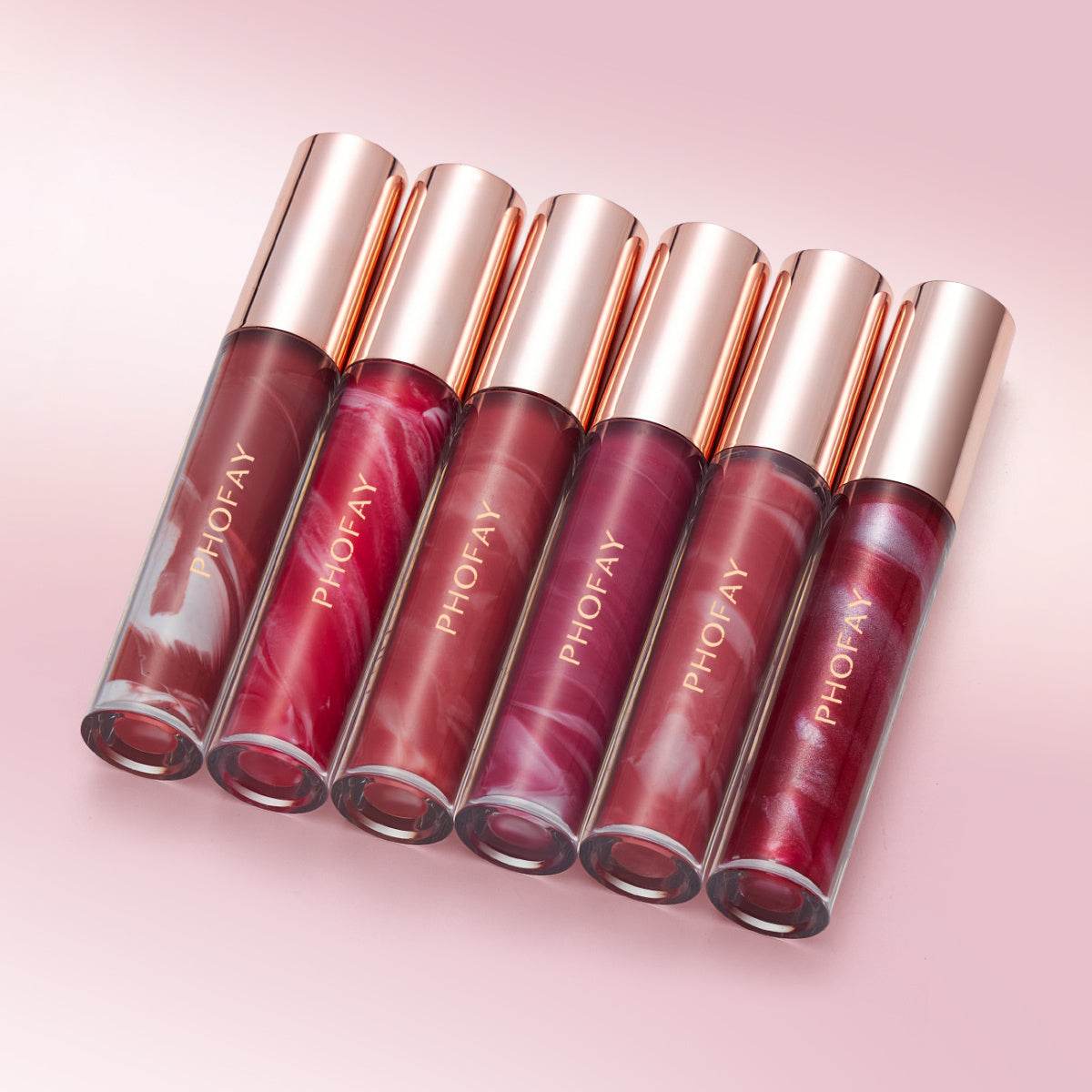 PHOFAY Rose Blooming Hydrating Lip Gloss - ProTrendyz