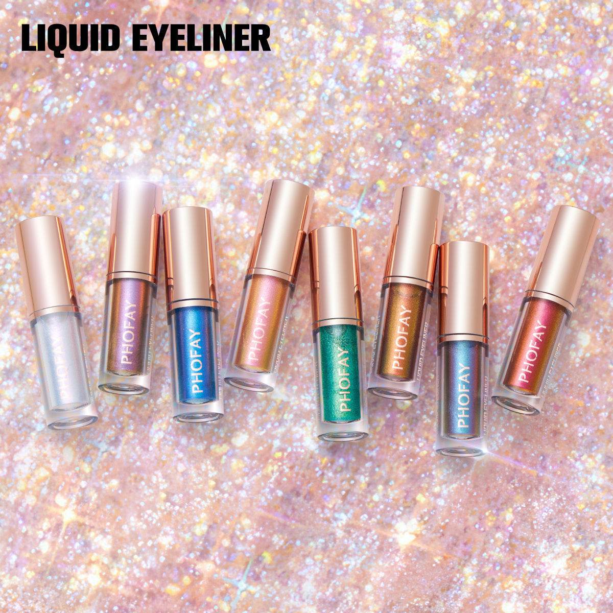 PHOFAY Liquid Glitter Eyeliner Set - ProTrendyz