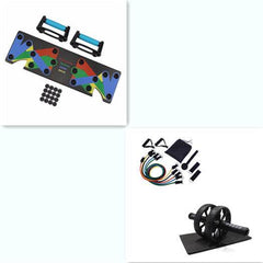 Push Up Rack Edge 9 in 1 Body Building Exercise Fitness Tools Women Men Push-Up Display Shelves and Raisers For GYM Training Body drop shipping - ProTrendyz