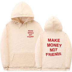 Letter printed Hoodie men's and women's fleece hoodies - ProTrendyz
