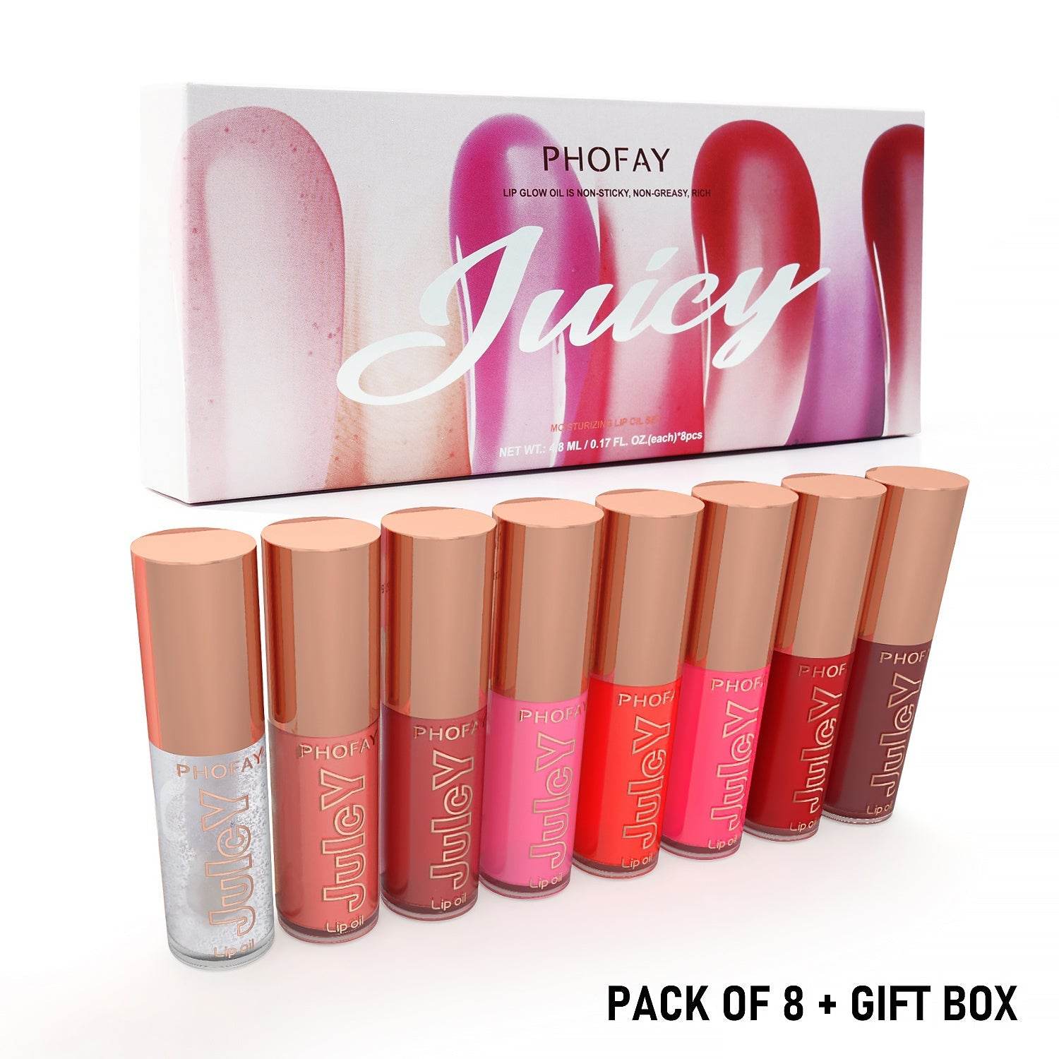 PHOFAY Juicy Lip Oil Set - ProTrendyz