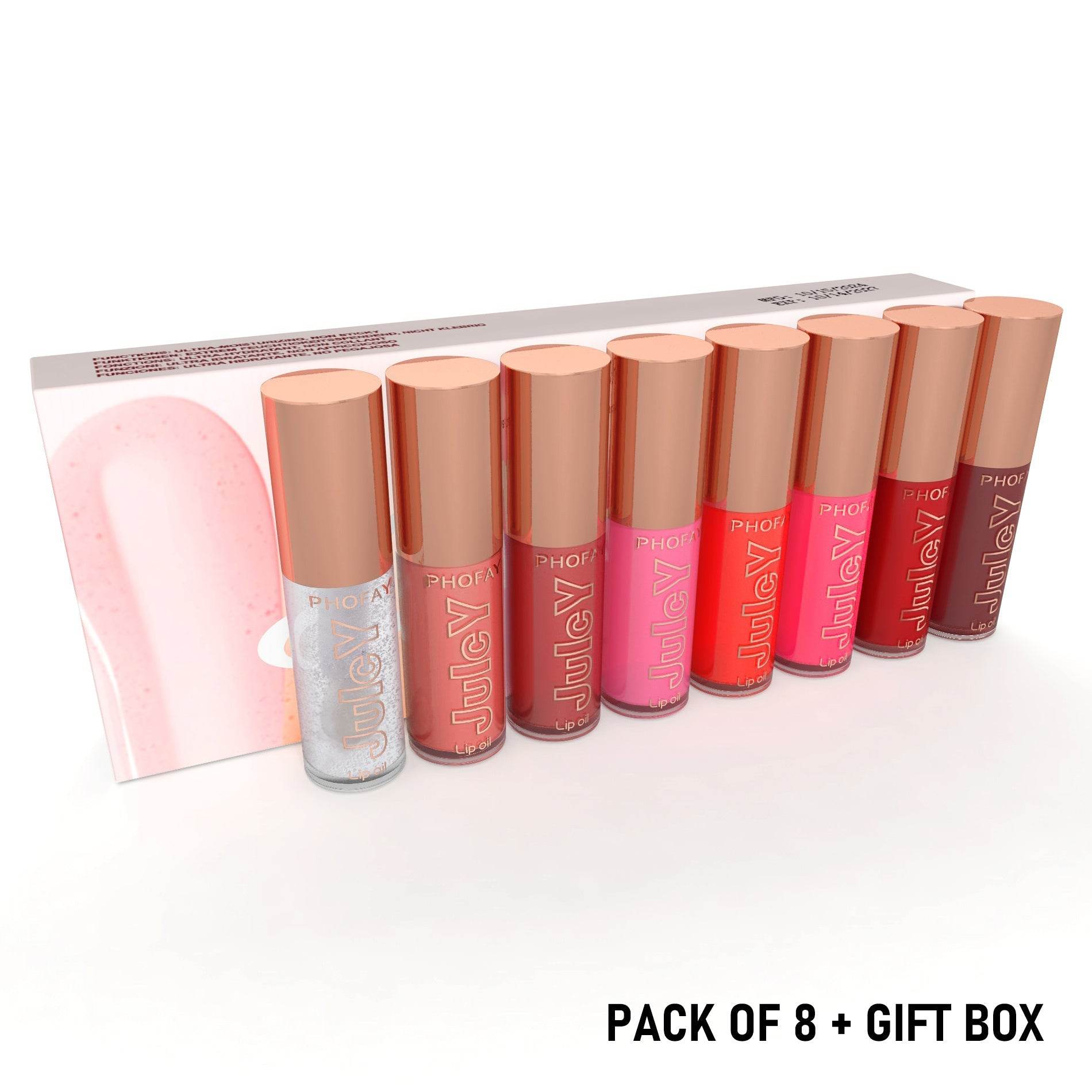 PHOFAY Juicy Lip Oil Set - ProTrendyz