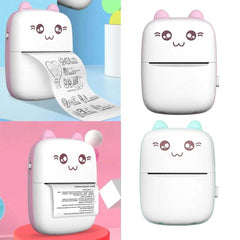 Mini Printer Portable Mini Bluetooth WiFi New Wrong Printer Mobile Phone Photo Title Note Hot Print Pocket Student Error Label Printer - ProTrendyz
