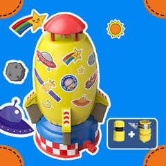 Rocket Launcher Toys Outdoor Rocket Water Pressure Lift Sprinkler Toy Interaction In Garden Lawn Water Spray Toys For Kids Summer Gadgets