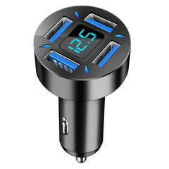 Four-port Car Charger 4USB Car Charger - ProTrendyz