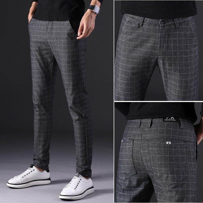 Men's Fashion And Comfort Slim Straight Trousers - ProTrendyz
