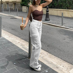 Women's Fashion Straight Jeans In Autumn - ProTrendyz