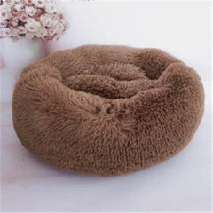 Round Long Hairy Autumn And Winter Nest Pad Cat Mattress - ProTrendyz