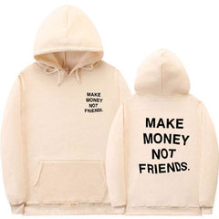 Letter printed Hoodie men's and women's fleece hoodies - ProTrendyz