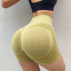 Fitness Yoga Shorts Pants Butt Lifting Seamless Leggings Women Gym - ProTrendyz
