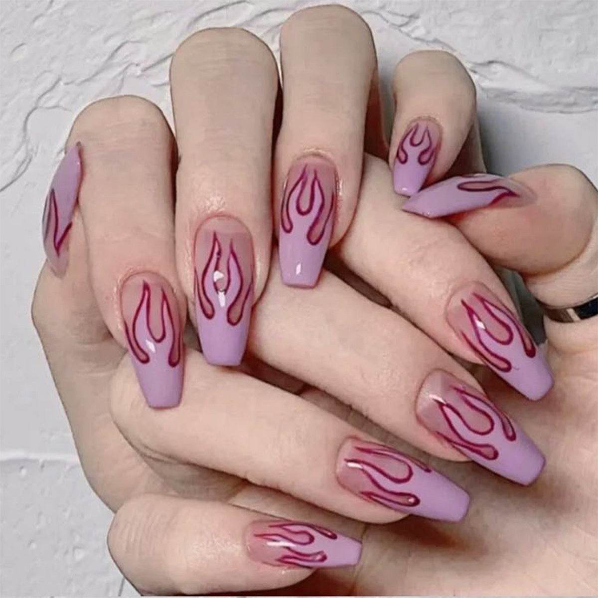 Wearing Nails Finished Soft Nails False Nails - ProTrendyz