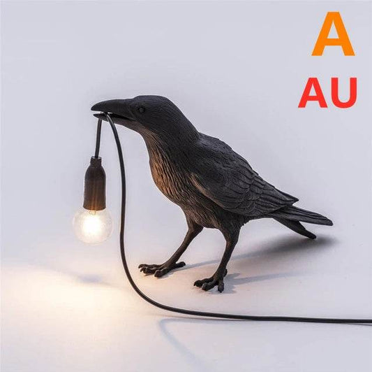 Creative Auspicious Bird Resin Wall Lamp Decoration - ProTrendyz