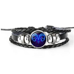 Zodiac Constellation Bracelet Braided Design Bracelet For Men Women Kids - ProTrendyz