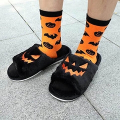Halloween Shoes Winter Cute Warm Home Slippers Women - ProTrendyz