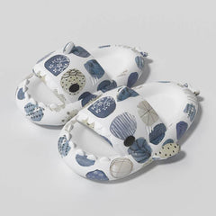 Lovers Shark Slippers Heart Print Shoes Women Men - ProTrendyz