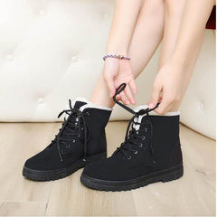 Winter Snow Boots With Warm Plush Ankle Boots For Women Shoes - ProTrendyz