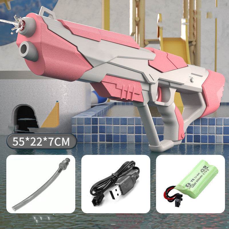 Space Water Gun Electric Automatic Water Absorption Water Fights Toy Outdoor Beach Swimming Pool Bath Toys For Children Kid Gift - ProTrendyz