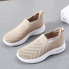 Casual Mesh Shoes Sock Slip On Flat Shoes For Women Sneakers Casual Soft Sole Walking Sports Shoe - ProTrendyz