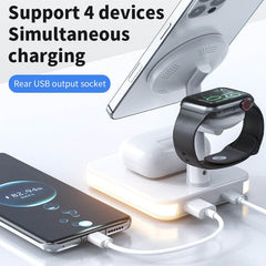 4 In 1 Magnetic Wireless Charger Stand Fast Charging Dock Station - ProTrendyz